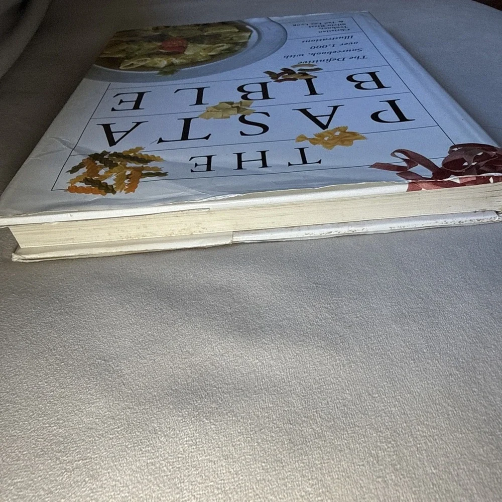 The Pasta Bible - Hardcover By Rizzi, Silvio - GOOD Home‎ Cooking Italian Recipe